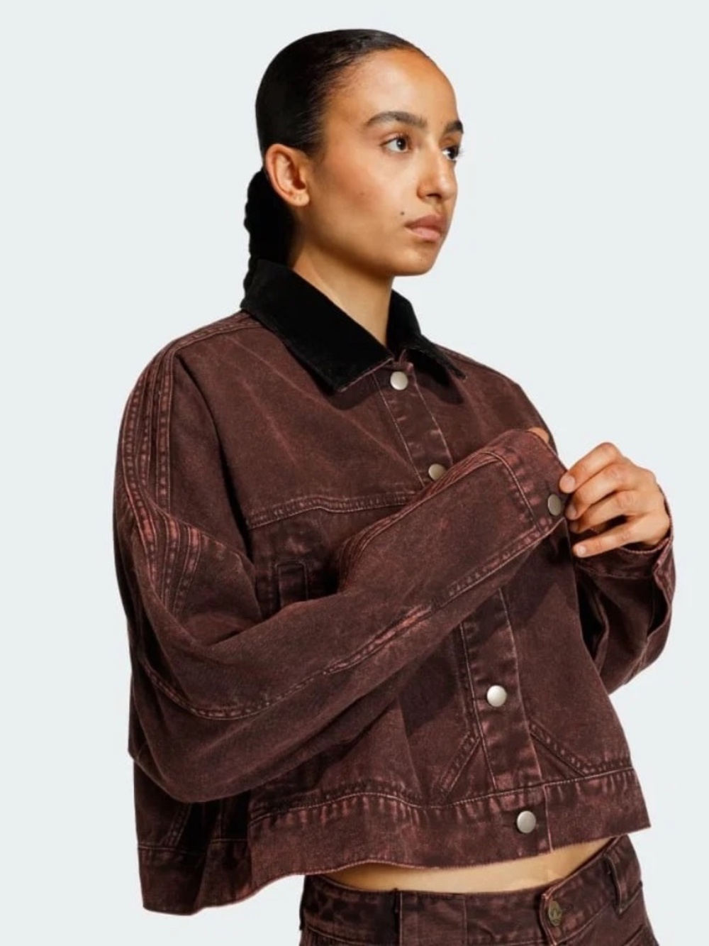 adidas Canvas Tracktop Jacket - Picture 4 of 7